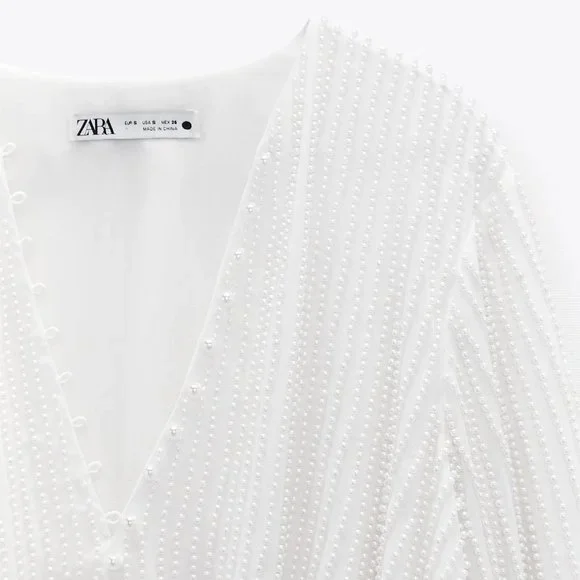 Zara Pearl Blouse - Picture 5 of 9